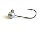 50 Unpainted "No Collar Ball" Jig Head Pan fish Crappie Trout eXtra Strong Hook