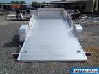 2024 Aluma 8214 HS 7x14 tilt polaris slingshot trailer all aluminum carhauler