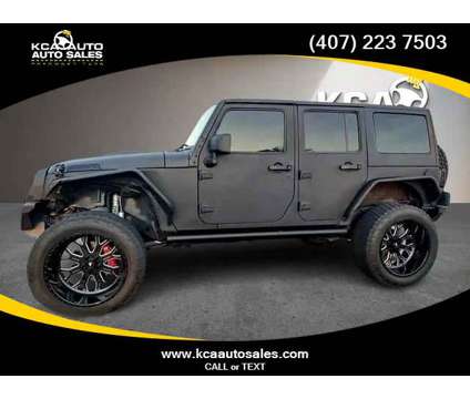 2016 Jeep Wrangler for sale is a Black 2016 Jeep Wrangler Car for Sale in Orlando FL
