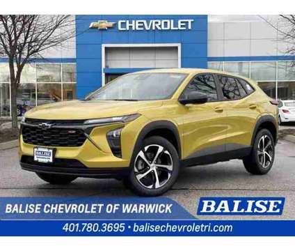 2024 Chevrolet Trax 1RS is a Yellow 2024 Chevrolet Trax Car for Sale in Warwick RI