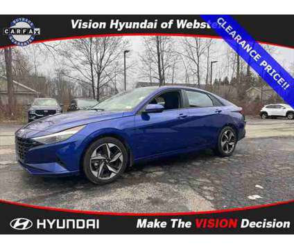 2023 Hyundai Elantra SEL is a Blue 2023 Hyundai Elantra Sedan in Webster NY