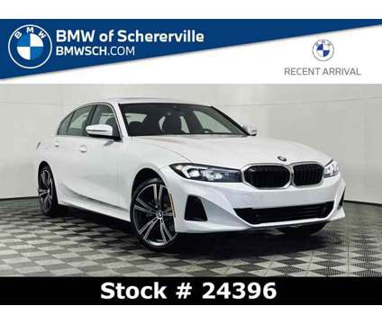 2024 BMW 3 Series 330i xDrive is a White 2024 BMW 3-Series Car for Sale in Schererville IN