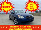 2010 Hyundai Accent Gls Sedan Blue Auto * Well Maintained-18 Service Records *