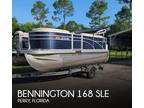 Bennington 168 SLE Pontoon Boats 2019