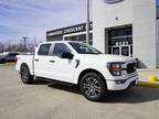 2023 Ford F-150 White, 12 miles