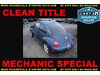 2001 Volkswagen New Beetle FOR PARTS OR OFF ROAD ONLY
