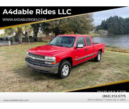 1999 Chevrolet Silverado 1500 Extended Cab for sale is a Red 1999 Chevrolet Silverado 1500 Extended Cab Car for Sale in Haines City FL
