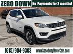 2020 Jeep Compass White, 70K miles