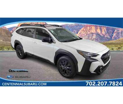 2024 Subaru Outback Onyx Edition is a White 2024 Subaru Outback 2.5i SUV in Las Vegas NV