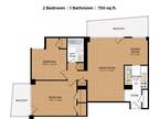 88 Redpath Avenue - 2 Bedroom 1 Bath - zoom floorplan