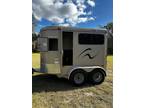 2003 CM Horse Trailer 2-Straight Steel