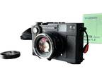 Leitz Minolta CL Rangefinder + Nokton Classic 40mm f1.4 lens - Tested