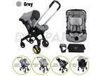 4 in 1 Baby Infant Gray Car Seats Stroller Combos for Newborn travel