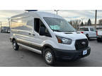 2024 Ford Transit White, 14 miles