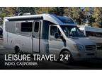 2018 Leisure Travel Vans Unity U24MB 24ft