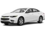 2017 Chevrolet Malibu White, 68K miles