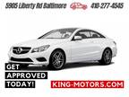 2015 Mercedes-Benz E-Class E 400 4MATIC Coupe 2D