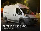 Ram Promaster 2500 Van Conversion 2018