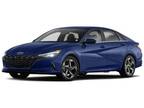 2021 Hyundai Elantra Hybrid Blue