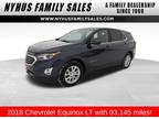 2018 Chevrolet Equinox Blue, 93K miles