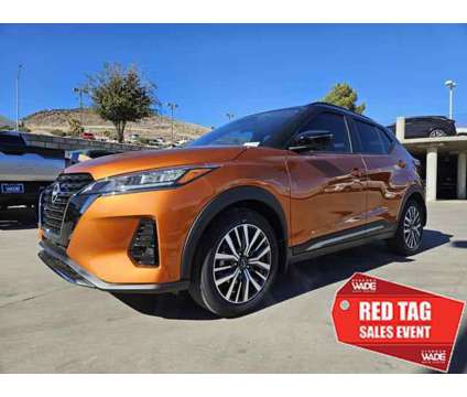 2024 Nissan Kicks SR Xtronic CVT is a Black, Orange 2024 Nissan Kicks SR Station Wagon in Saint George UT