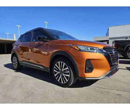 2024 Nissan Kicks SR Xtronic CVT is a Black, Orange 2024 Nissan Kicks SR Station Wagon in Saint George UT