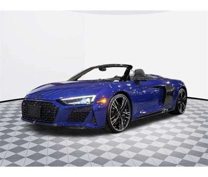 2023 Audi R8 V10 performance quattro is a Blue 2023 Audi R8 5.2 competition Convertible in Silver Spring MD