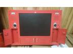 High School Musical LCD TV Works 15” Screen RED LOCKER TESTED WORKS NO REMOTE