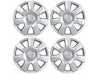 SILVER WHEEL COVERS NEW 15" for steel rims