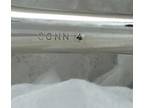 Trumpet mouthpiece Conn 4 New silver, nice. Vintage earlier model.