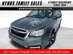 2017 Subaru Forester Green, 105K miles