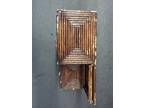 Vintage Antique Minature Bamboo Rattan Jewelry Chest Box
