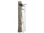 Realtree Dominator Deluxe 15' 1-Person Hunting Deer Ladder Tree Stand
