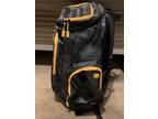 MINT - Lews 3700 Tackle Backpack Black/Yellow Fishing