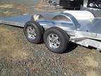 2024 Aluma 8220 Tilt Car Hauler Trailer Aluminum 7X20 New