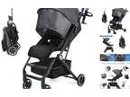 Lightweight Baby Stroller, Compact Travel Stroller with Cup Holder & Sleep