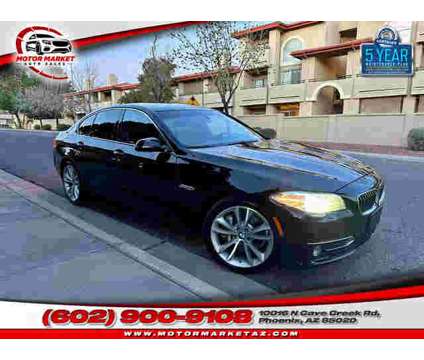 2015 BMW 5 Series for sale is a Black 2015 BMW 5-Series Car for Sale in Phoenix AZ