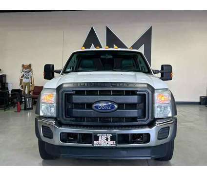 2014 Ford F550 Super Duty Crew Cab &amp; Chassis for sale is a White 2014 Ford F-550 Car for Sale in Sacramento CA