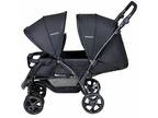 Foldable Twin Baby Double Stroller Lightweight Travel Stroller Infant Pushchair