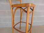 Mid-Century Stools Bentwood Attributed to Thonet - Set of 3