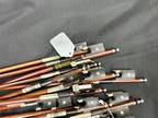 60 Used/For Parts Violin, Viola, and Cello Bows