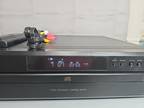 DENON DCM-290 5-Disc CD Changer CD/CD-R/RW WMA/MP3 CLEANED LENS! REMOTE BUNDLE!