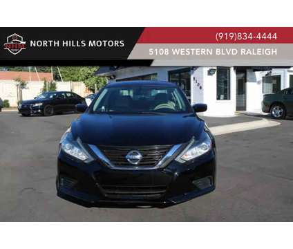 2016 Nissan Altima for sale is a Black 2016 Nissan Altima 2.5 Trim Car for Sale in Raleigh NC