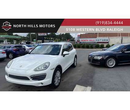 2012 Porsche Cayenne for sale is a White 2012 Porsche Cayenne 4dr Car for Sale in Raleigh NC
