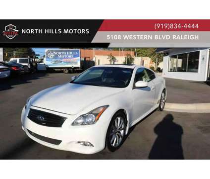 2014 INFINITI Q60 for sale is a White 2014 Infiniti Q60 Car for Sale in Raleigh NC