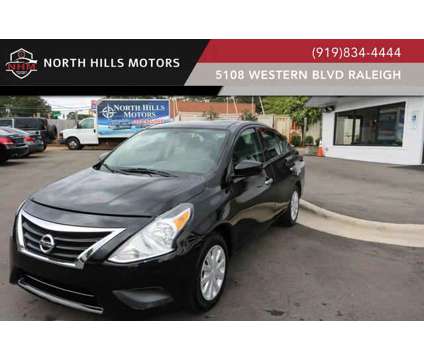 2019 Nissan Versa for sale is a Black 2019 Nissan Versa 1.6 Trim Car for Sale in Raleigh NC