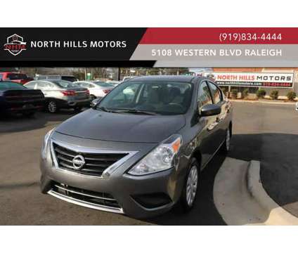 2017 Nissan Versa for sale is a Grey 2017 Nissan Versa 1.6 Trim Car for Sale in Raleigh NC