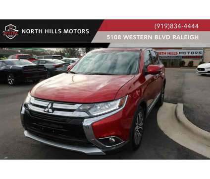 2018 Mitsubishi Outlander for sale is a Red 2018 Mitsubishi Outlander Car for Sale in Raleigh NC