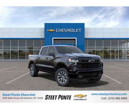 2024 Chevrolet Silverado 1500 RST is a Black 2024 Chevrolet Silverado 1500 Car for Sale in Herkimer NY