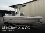 Stingray 216 CC Center Consoles 2021